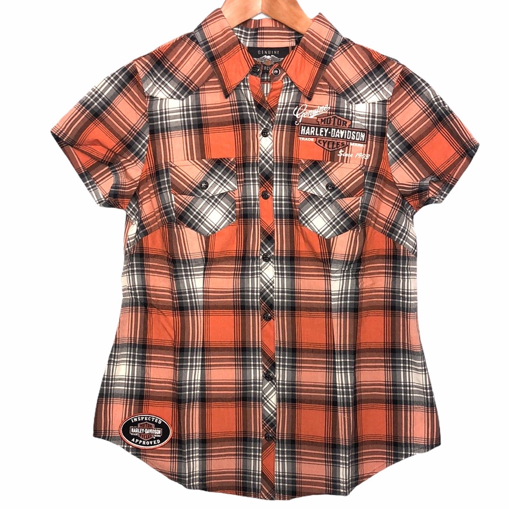 Harley Davidson Women’s Button Down Shirt Size XS